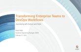 "Transforming Enterprise Teams to DevOps Workflows" Mandi Walls