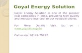 Coal Supplier in India - Goyal Energy Solution