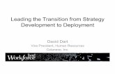 Leading Transition From Strategy Development to Deployment