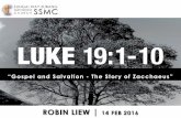 Sermon 2016 # 1 church slides   the gospel and salvation   the story of zacchaeus