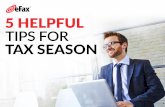 5 Helpful Tips for Tax Season