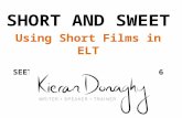 Short and sweet: Using short films in elt webinar