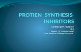 Protien  synthesis  inhibitors by dr.elza