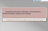 RWA Branding in 60+ cities with 12000 sites across India