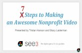 5 Steps to Making an Awesome Nonprofit Video