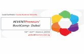 Brochure: EVENTpreneurs' Bootcamp, Dubai (March 2015)