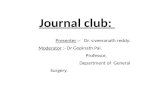 Journal club anastomosis