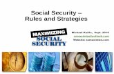 Social security   rules and strategies (1)
