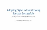 Adopting ‘Agile’ in Fast-Growing Startups Successfully