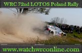 How To Watch wrc 72nd LOTOS Poland Rally live on iphone and android