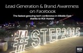 Lead Generation and Brand Awareness on FB, Step Conference Case Study
