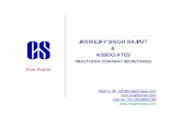 Profile of Firm JSRA - 2015