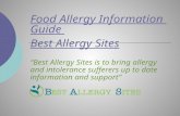 Food allergy information guide || Best Allergy Sites