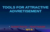 tools for attractive advertisement