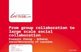 Keynote IEEE Wetice conference 2016 - From group collaboration to large scale social collaboration