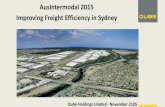 Maurice James - Qube - Improving freight efficiency in Sydney