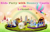 Kids Party with Bouncy Castle in Leicester