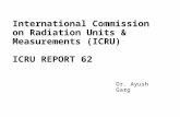Final ICRU 62 ( International commission on radiation units and measurements)