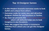 Top 10 designer sarees