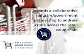 A collaborative industry and government partnership to addressing serious crime in the retail and logistics industry