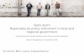 Geht Doch! #opendata as local and regional policy instrument