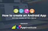 How To Create An Android App