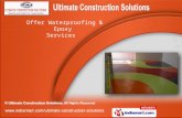 Epoxy Coating Service by Ultimate Construction Solutions Chennai