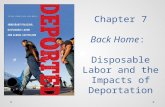 DEPORTED: Chapter 7: Back Home: Disposable Labor and the Impacts of Deportation