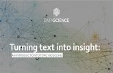 Turning Text Into Insights: An Introduction to Topic Models