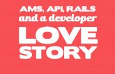 AMS, API, RAILS and a developer, a Love Story