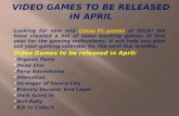 Video game release schedule 2016