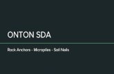 Self drilling anchor technical reference - ONTON SDA