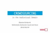Crowdsourcing in the Audiovisual Domain