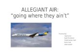 allegiant airways case study