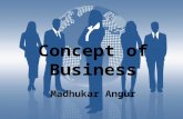 Concept of Business Models by Madhukar Angur