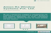 Amon-Ra Window Systems Pvt. Ltd., Thane, UPVC Doors