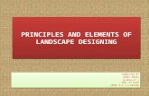 Principles of landscape
