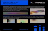 iLumTech New optical techniques - Nano-diffuser