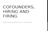 Co-founders: Hiring and Firing