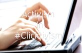 Activism in #Clicktivism