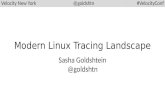 Modern Linux Tracing Landscape