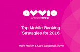 Top Mobile Booking Strategies for 2016 | Avvio & HSMAI Europe
