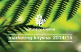 Marketing Knysna - 2014-15