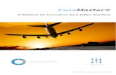 CaseMaster® Application Platform Brochure V3.6