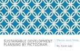Sustainable Development Planning By Pictogram
