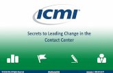 Secrets to Leading Change in the Contact Center
