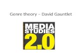 Genre theory – david gauntlet