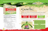 Product Sheet Garlic