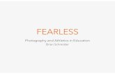 FEARLESS - Photography and Athletics in Education