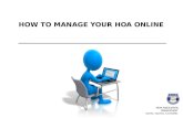 Managing Your HOA Online